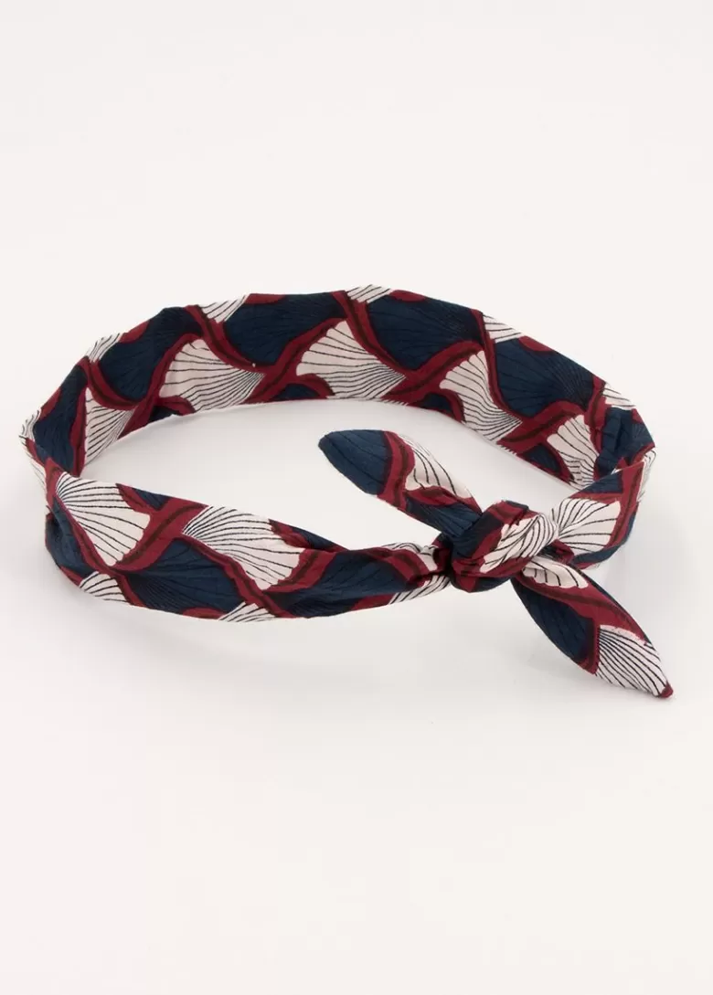 Bandeaux*Coton Du Monde Bandeau africain Twist 12 Marine