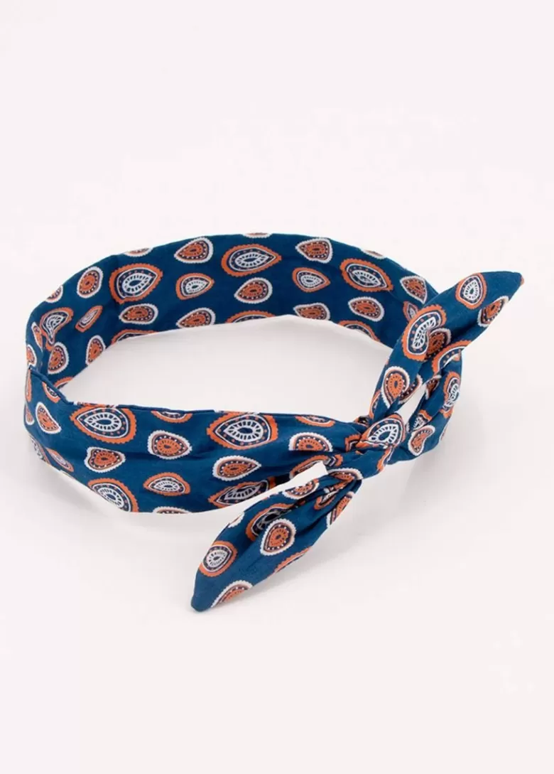 Bandeaux*Coton Du Monde Bandeau africain Twist 29 Marine