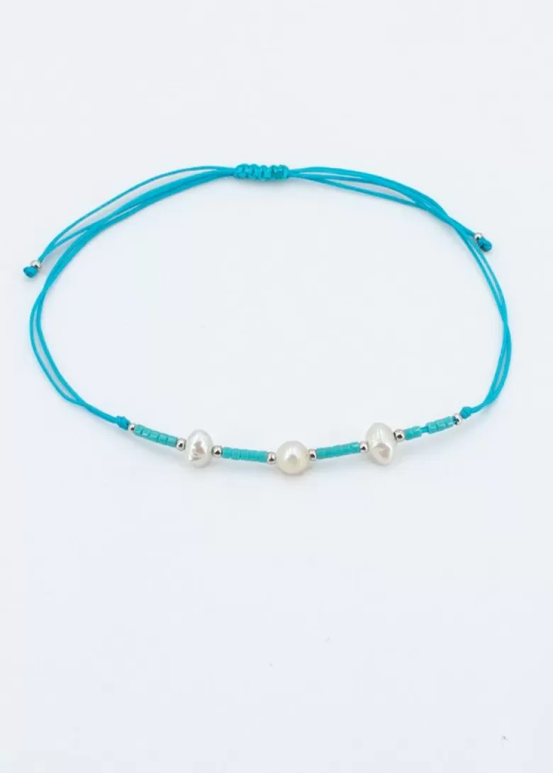 Bijoux Fantaisie | Robes*Coton Du Monde Bracelet artisanal Beauty Turquoise