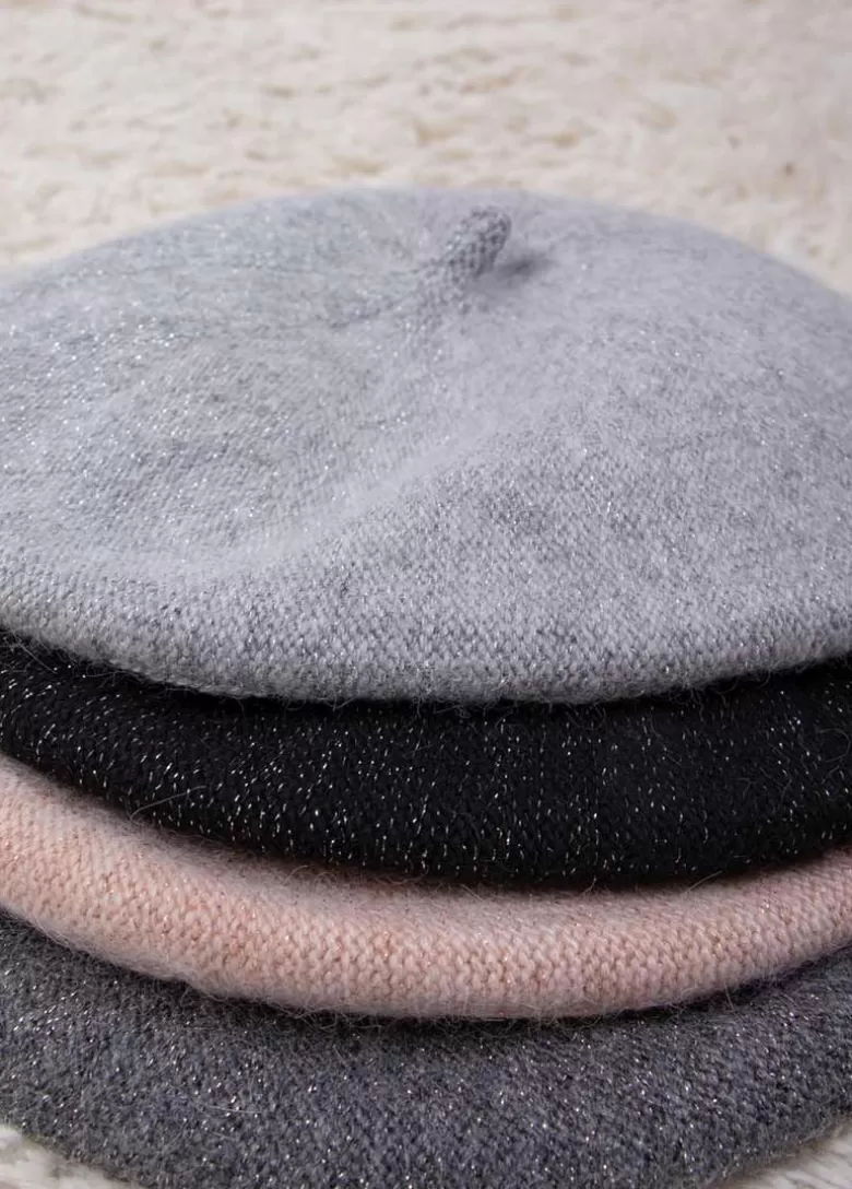 Chapeaux / Bonnets*Coton Du Monde Béret Anthracite